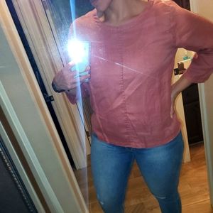 Nicole Miller 3/4 sleeve blouse